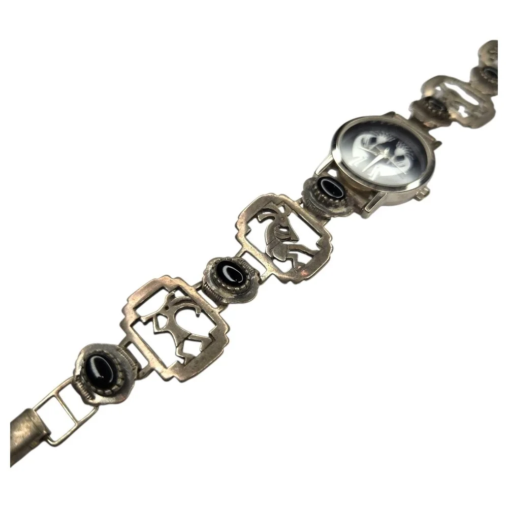 Vintage Watch Band Sterling Silver 7